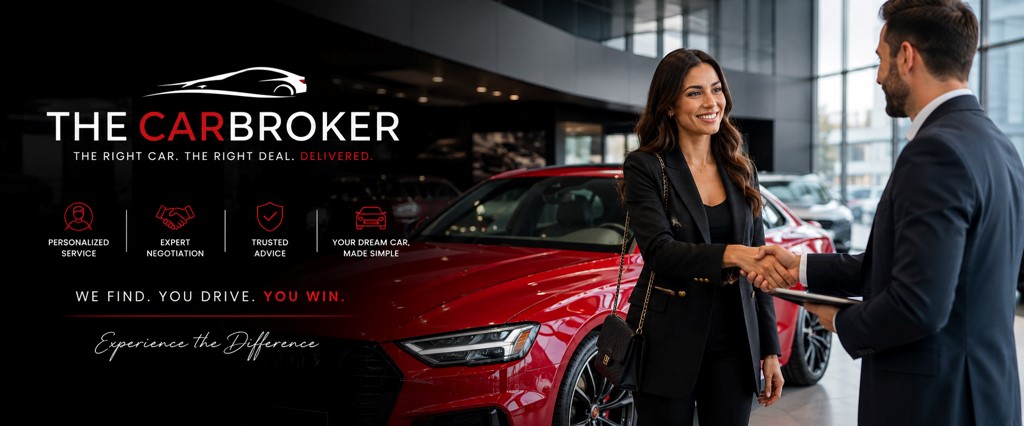The Car Broker — The right car. The right deal. Delivered. Personalized service, expert negotiation, trusted advice. We find. You drive. You win.